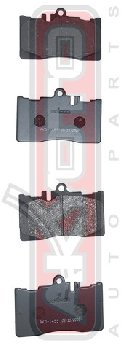 PF-1455 Тормозные колодки Akyoto AKD-1455   FR