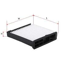 Фильтр салонный AC-208E JS (1N0661148;MQ700022;CA18310(Sak)/AC208E(VIC)