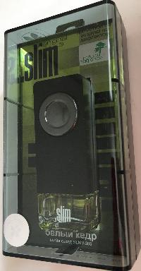 Ароматизатор на дефлектор жидкий SLIM Белый кедр (8 мл.) SLMV-303