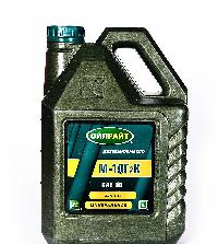Масло моторное М10Г2К,  5 л OIL RIGHT (уп.4 шт.)  (SAE30/ API CC)