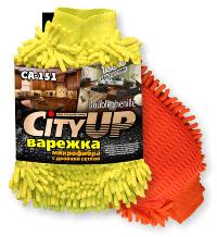 Рукавица микрофибра шенилл/сетка  Double chenille (CA-151)              (1/50)