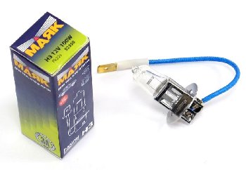 Лампа галогеновая H 3 12V100W Pk22s Маяк (52350), шт.