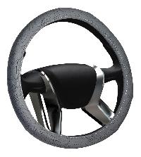 Оплетка экокожа перфорированная AZARD Senator Texas M (37-39см), серый (OPLS0903), шт.