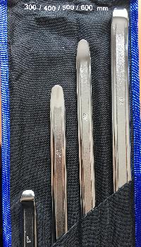 Монтажка плоская с лопаткой (набор 4 предмета) L 300-610 мм, 12-24 дюйма, к-т