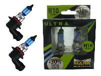 Лампа галогеновая H10 12V 42W PY20d Super White (82100SW+30) 2шт, к-т Маяк