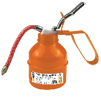 Масленка для заливки масел, металл 300 мл  с гибким наконечником TOP AUTO