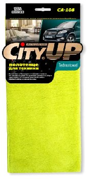 Салфетка Микрофибра 42*64см (CA-108) TechnoTowel Полотенце для техники, шт.  (уп10шт)  (10/100)