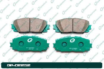 PF-1508  (A-714)  GP02252 Колодки тормозные дисковые G-BRAKE