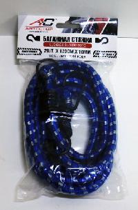 Резинка для крепления багажа 120см*10мм, Крюк метал (2шт) к-т  Автостор