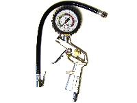 Пистолет для подкачки шин с манометром до 12 атм TOPAUTO (уп10 шт)  