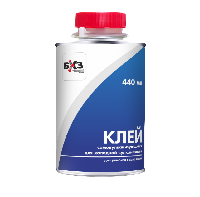 Клей резиновый самовулканизирующийся для холодной вулканизации КРС-440 мл (синяя мет.банка с кистью)
