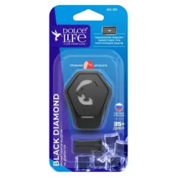 Ароматизатор на дефлектор меловой Black diamond (28 гр.) MX-301 Dolce Life ( уп.12шт)