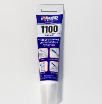 Герметик силиконовый, 70г, туба, Белый   SS-1100-3-WHT-RE  ABROMasters  (1/12)