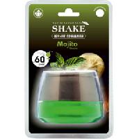 Ароматизатор на панель гелевый банка стекло Shake Mojito, Мохито     SHK-01  (5/30)
