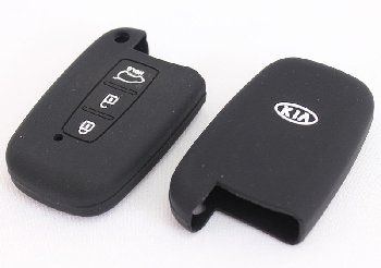 Чехол на ключ автомобильный силиконовый KIA (3 кнопки)K2/K5/Cer/Rio/Pic/Sorento/Sport/Venga/Carens/S