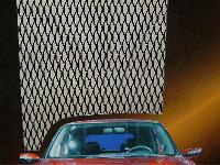 Сетка-тюнинг решетки радиатора серебро средняя 100*33 см 