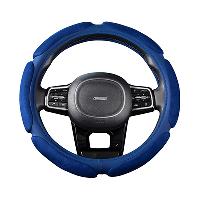 Оплетка перфокожа Sponge air, M (37-39 см) Синяя, 6 подушечек замша Синяя SKYWAY S01101070 (1/25)