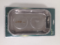 Тарелка магнитная прямоугольная 5,5*9,5"  140*240*28 мм блистер Т971 (090403) TSTOP