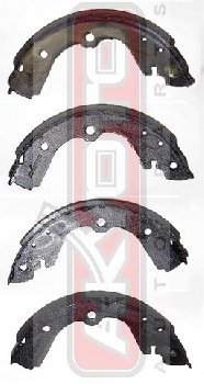 FN-1198 Колодки тормозные барабанные AKYOTO AKS-1198 N.SerenaC23 91-96  RR