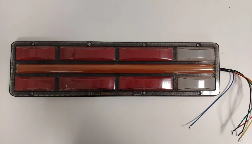 Фонарь задний диодный 24V, 125*458мм, 2 шт, к-т