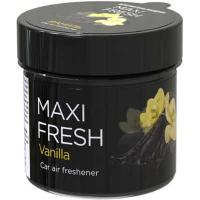 Ароматизатор на панель гелевый банка пластик ВАНИЛЬ,100 гр MAXIFRESH CMF-106 (1/24)