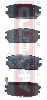 PF-3272 Тормозные колодки Akyoto AKD-3272 MMC Galant E74A/E84A/E88A/EC5A 92-96,  RR