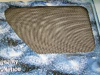 Сетка-тюнинг решётки радиатора чёрная мелкая 100*33 см