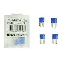 Предохранитель флажковый МИНИ New (8 мм, 5 мм между контактами) 15A  F1540 KOITO  (1/10)