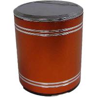 Пепельница-стакан металл, оранжевая металлик, HT292 OR