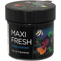 Ароматизатор на панель гелевый банка пластик DEEP MARINE(бездна моря),100 гр MAXIFRESH CMF-121(1/24)