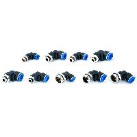 Фитинг переходной Г-образный PL, наружняя резьба М12*1,25 d- 8мм (уп.10шт) PL12D8