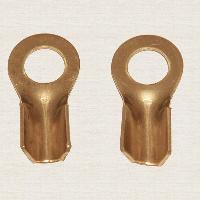 Клемма кольцевая массы латунь D10 мм (2 шт), к-т   Klemos  НП-10