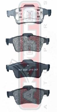 1360254/4387371    Колодки тормозные дисковые AKYOTO AKD-2220  FORD FOCUS 2004->  RR