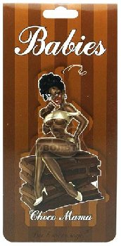 Ароматизатор подвесной пластина Babies Choco Mama Шоколад BBS-08  (уп. 5 шт.)