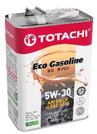 Масло моторное TOTACHI EcoGasoline SN/CF  5W30 ( 4 л.) п/синт бенз ILSAC GF-5 (уп.6 шт.)