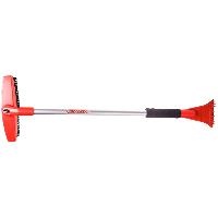 Щетка для снега со скребком, металлическая ручка 80см, поворотная теплое пок BK-RD S07801006 (1/12)