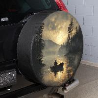 Чехол запасного колеса экокожа-полиэстер R15 D67см РЫБАЛКА SKYWAY S06301092 