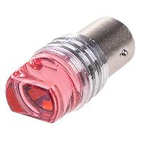 Светодиод T25/5 12V RED 9SMD диодов BAY15d flash Красный SKYWAY S08201462 двухконтактный 