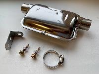 Глушитель автономного отопителя, нержавеющая сталь 