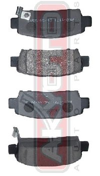 PF-1323 Тормозные колодки Akyoto AKD-1171 T.Mark 2/Chaiser/Cresta GX90 1992-1996  RR