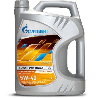 Масло моторное DIESEL PREMIUM  5w40  CI-4/SL ,  5 л  Gazpromneft  (уп.3 шт.)  п/синт