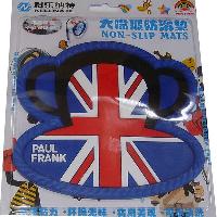 Коврик на панель ванночка 170*150 мм форма Голова обезьяны / Флаг Британии 