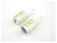 Светодиод T10 12V WHITE  6 SMD 5730 Avs-12T10-W\6SMD\5730, шт  Автосвет  (уп.100 шт)