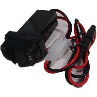 Разъем в штатную заглушку MMC, 2 USB* 2.1 mA ,  YCL303 