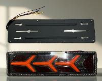 Фонарь задний диодный 24V, 130*463мм, SQ-B-139, 2 шт, к-т