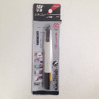 Нож канцелярский пластиковая рукоятка , 30°угол работы   0443C   