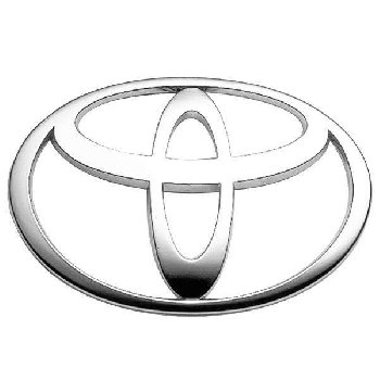Эмблема TOYOTA, 185*125мм (большая), хром SKYWAY (STE031)