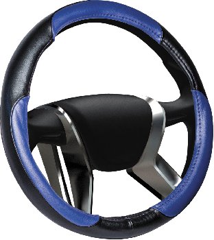 Оплетка кожа Leather M (37-39см), cиний (OPLA0039), шт. AZARD 