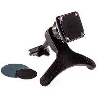 Держатель телефона магнитный, на дефлектор, короткая ножка Черный SKYWAY S00301030