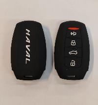 Чехол на ключ автомобильный силиконовый HAVAL (3 кнопки) Kc-slk-HAV-04
